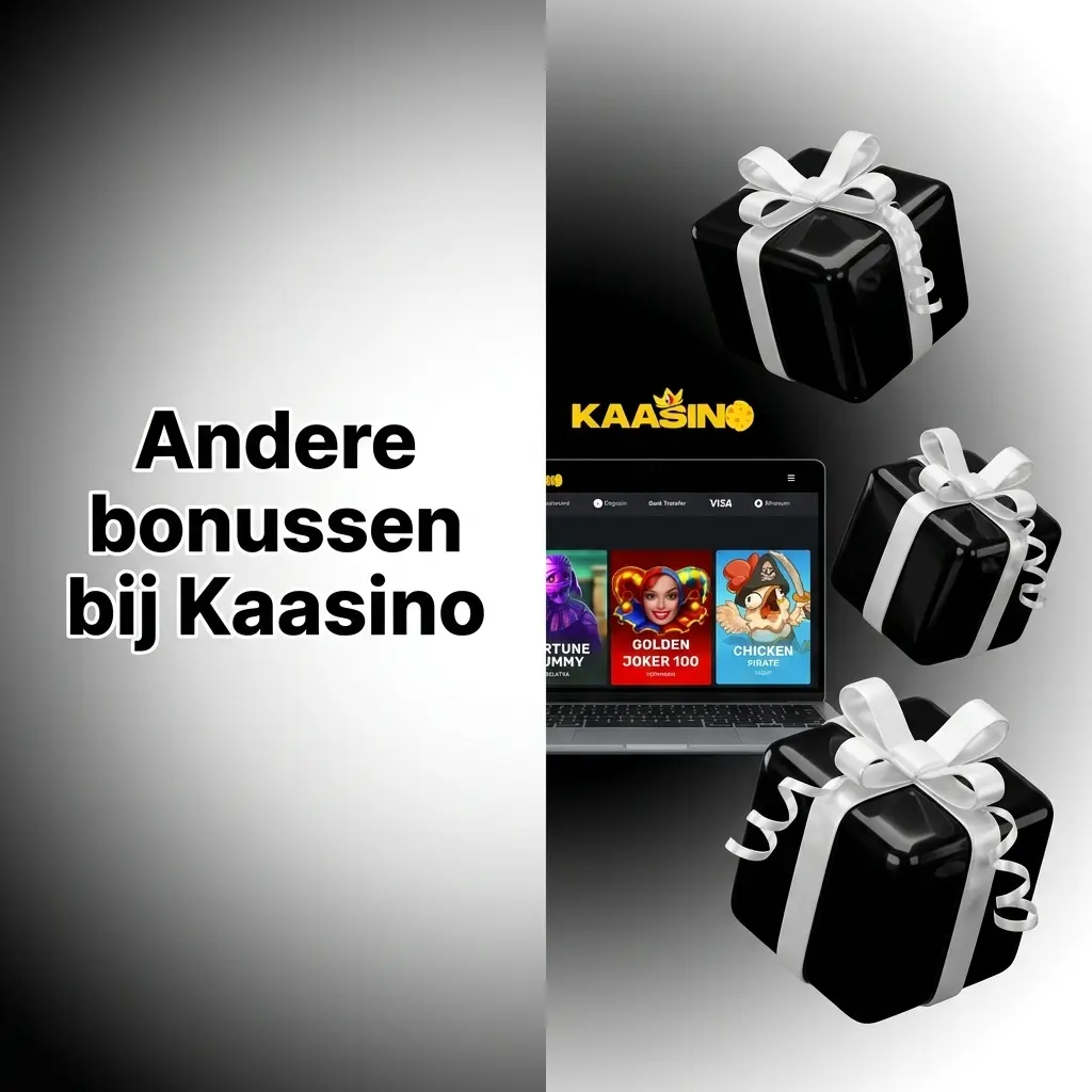 Overzicht van extra bonussen bij Kaasino