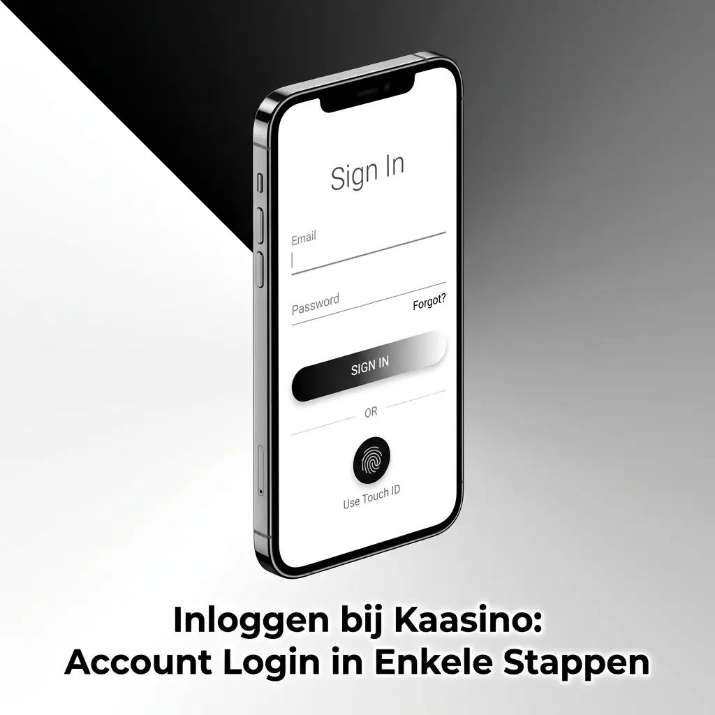 Inloggen bij Kaasino via website of app