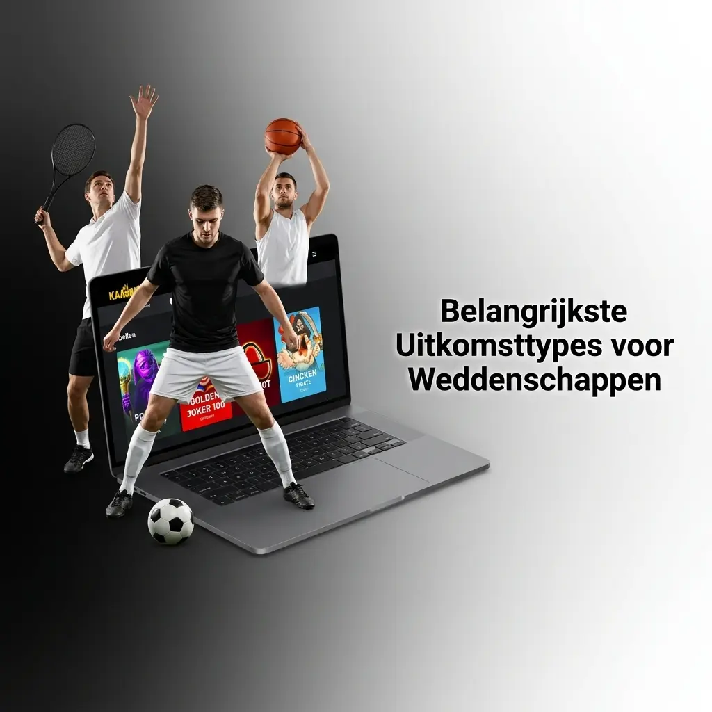 Overzicht van weddenschap uitkomsttypes op het wedformulier