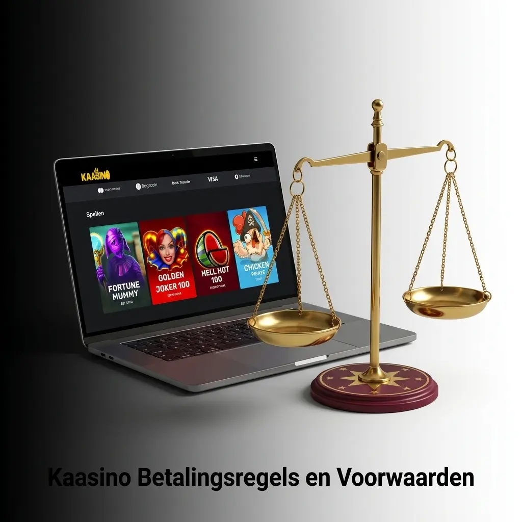 Kaasino betalingsregels en voorwaarden