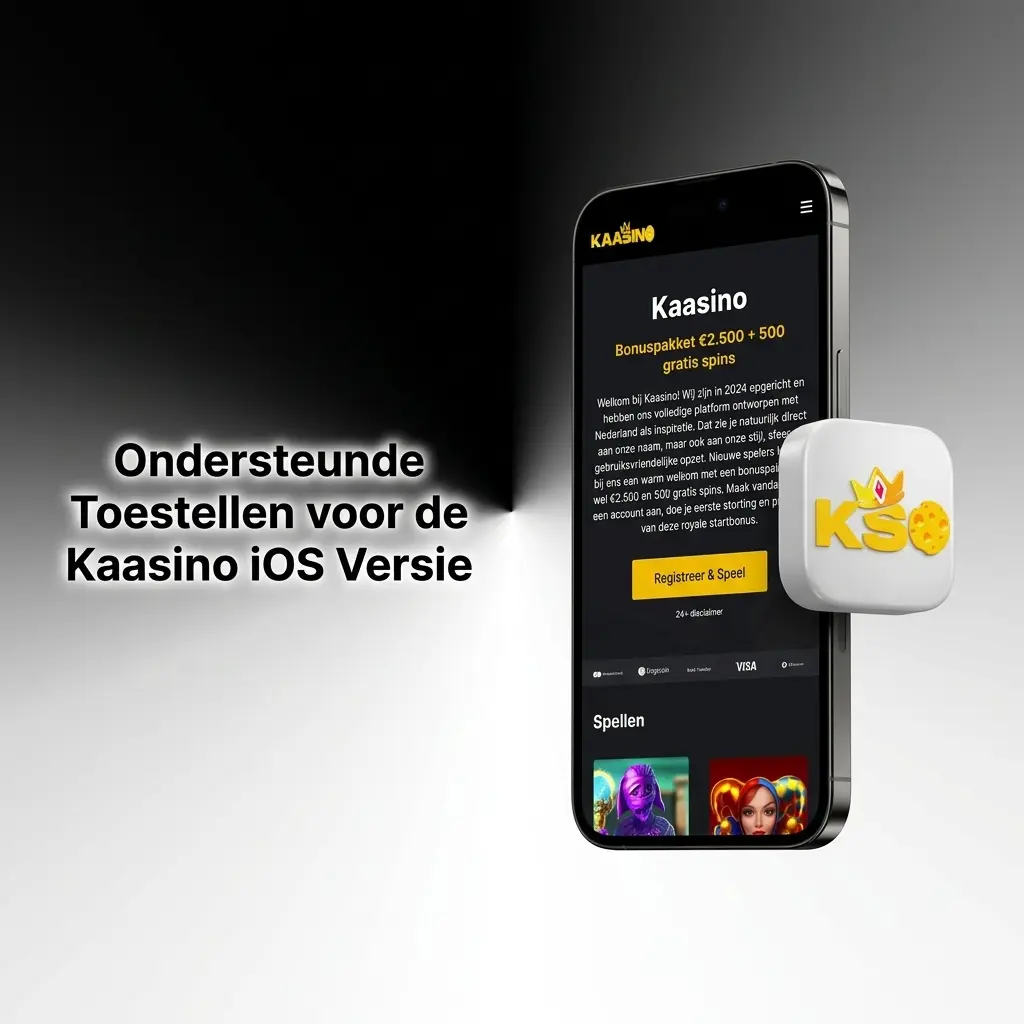 Apple iPhone toestellen die de Kaasino iOS PWA ondersteunen