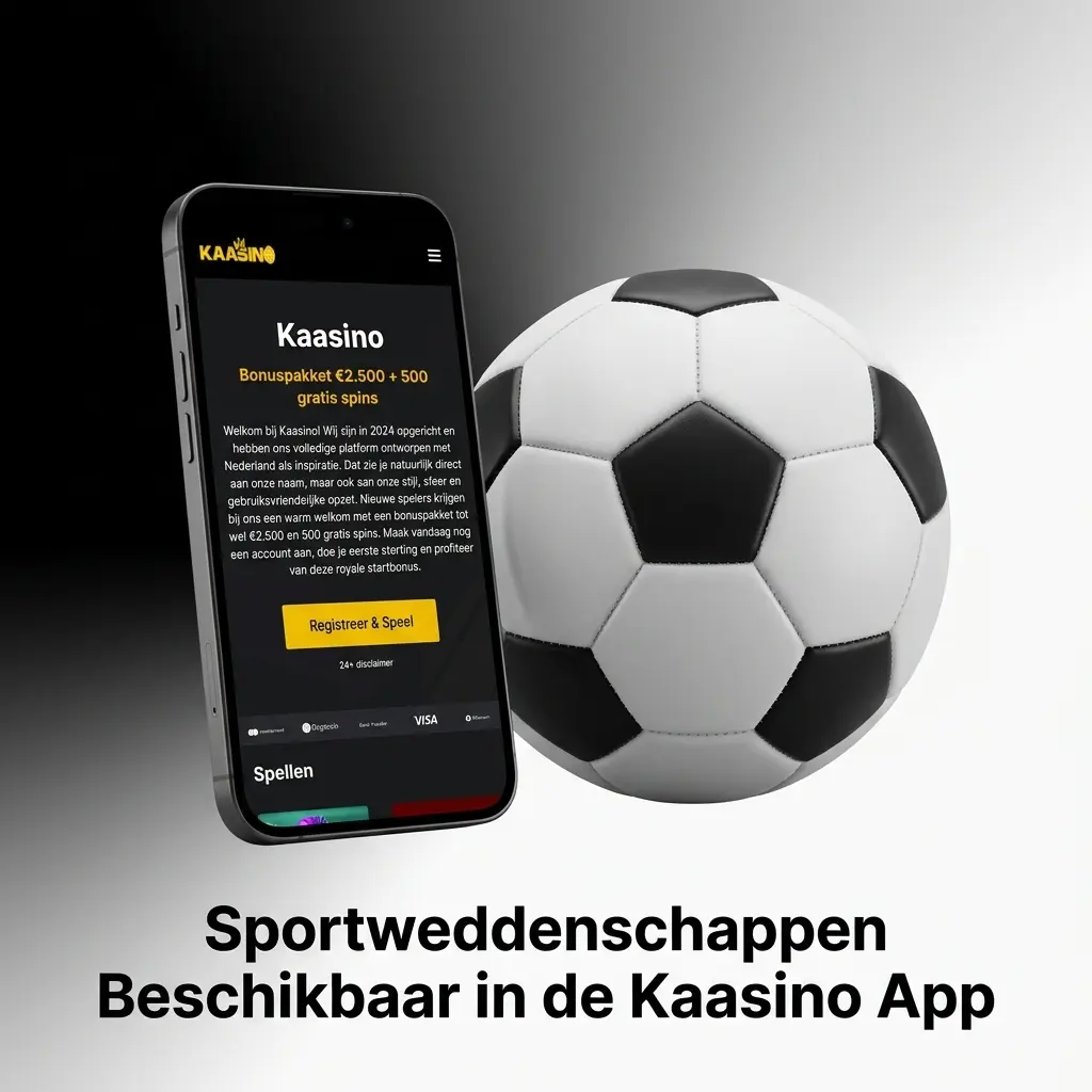 Overzicht van sportweddenschappen in de Kaasino app